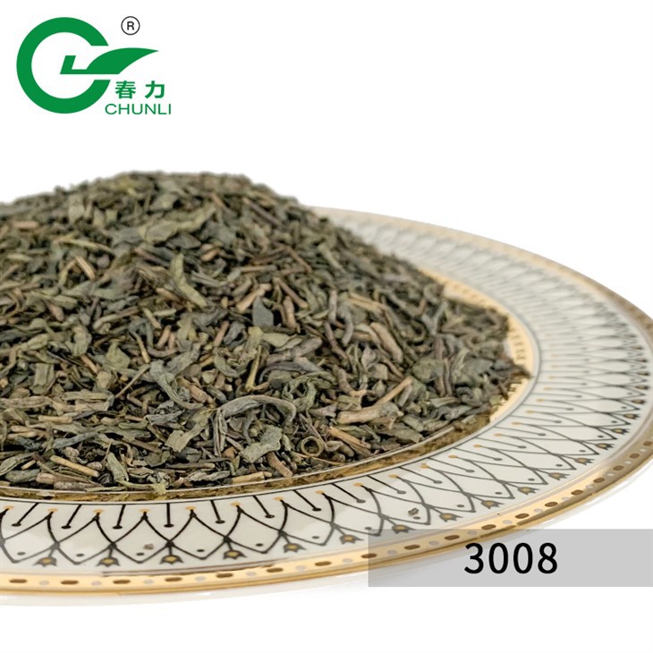 3008 China Green Tea Leaves